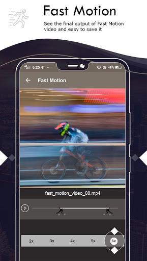 Fast Motion Video Editor - عکس برنامه موبایلی اندروید