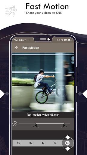 Fast Motion Video Editor - عکس برنامه موبایلی اندروید