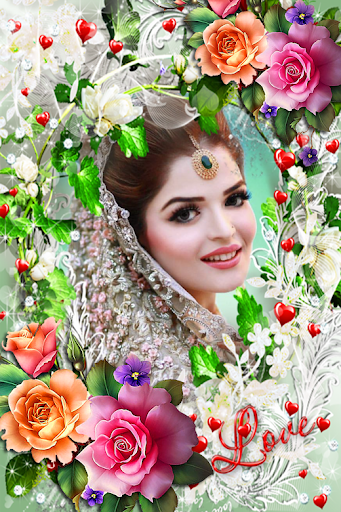 Lovely Flower Photo Frame - عکس برنامه موبایلی اندروید