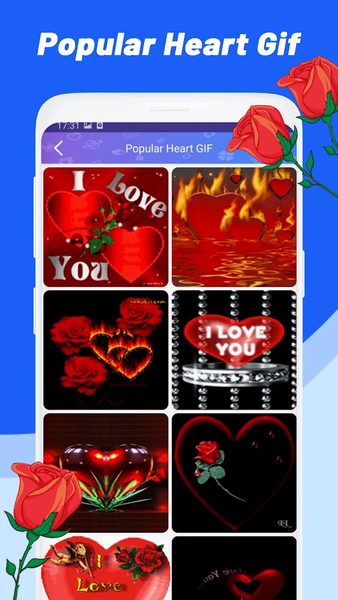 Happy Birthday & Rose GIF - Image screenshot of android app