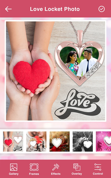 Love Locket Photo Editor - Image screenshot of android app