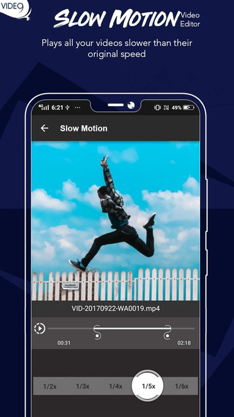 Slow Motion Video Editor - Image screenshot of android app