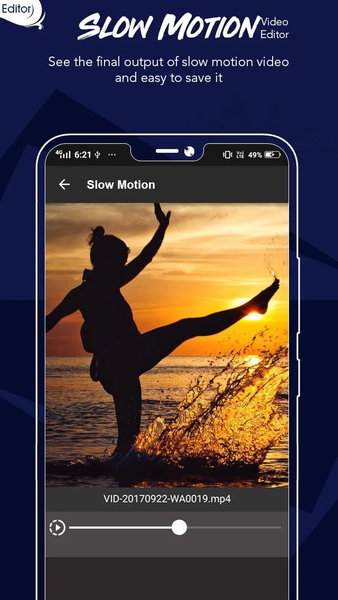 Slow Motion Video Editor - Image screenshot of android app