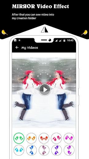 Video Mirror Effect Editor - عکس برنامه موبایلی اندروید