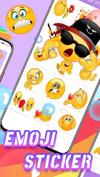 Heart Emoji Gif & Rose Sticker - Image screenshot of android app