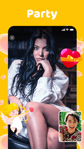 LOVE CHAT - LIVE VIDEO CHAT - عکس برنامه موبایلی اندروید