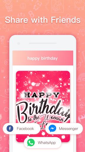 WAStickerApps Birthday Love Emojis - Image screenshot of android app