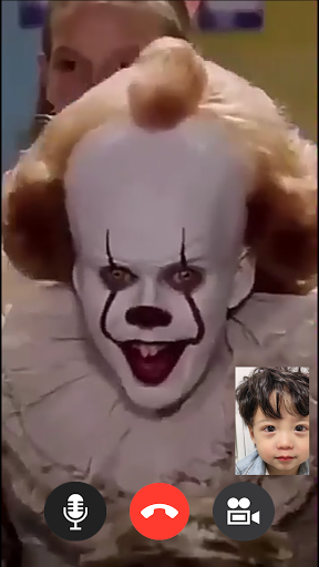 Pennywise New Fake Video Call - Image screenshot of android app