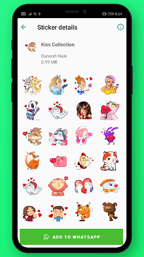 Love couple stickers for WhatsApp (WAStickerapps) - عکس برنامه موبایلی اندروید