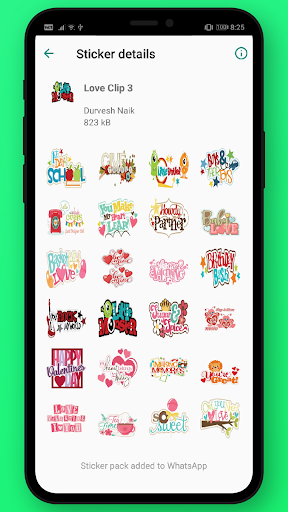 Love couple stickers for WhatsApp (WAStickerapps) - عکس برنامه موبایلی اندروید