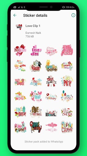 Love couple stickers for WhatsApp (WAStickerapps) - عکس برنامه موبایلی اندروید