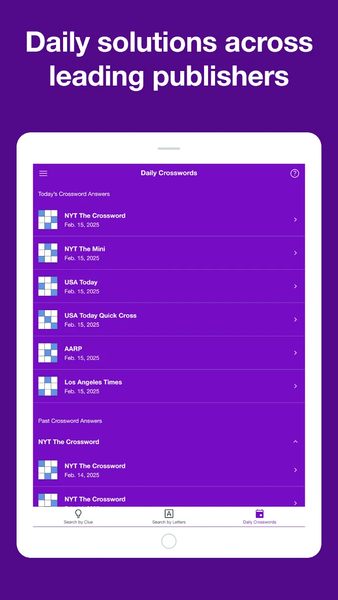 Crossword Solver Plus - Image screenshot of android app
