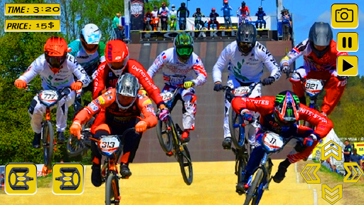 BMX Bicycle Rider Race Cycle - Image screenshot of android app