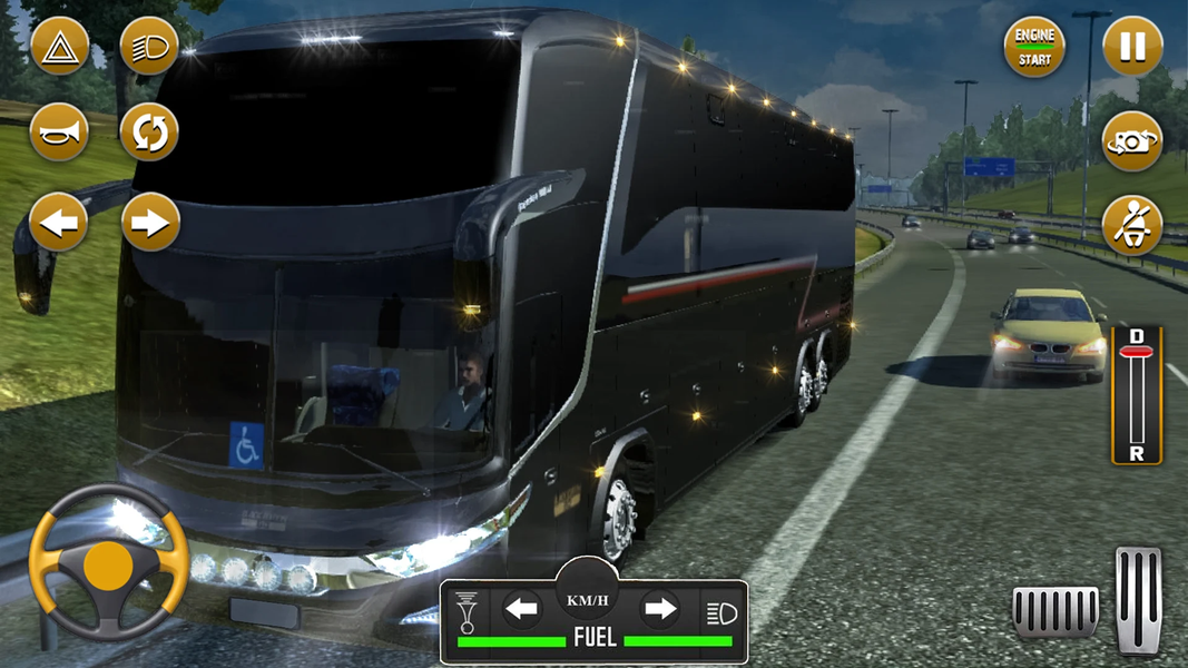 Public Coach Driving Simulator - عکس بازی موبایلی اندروید
