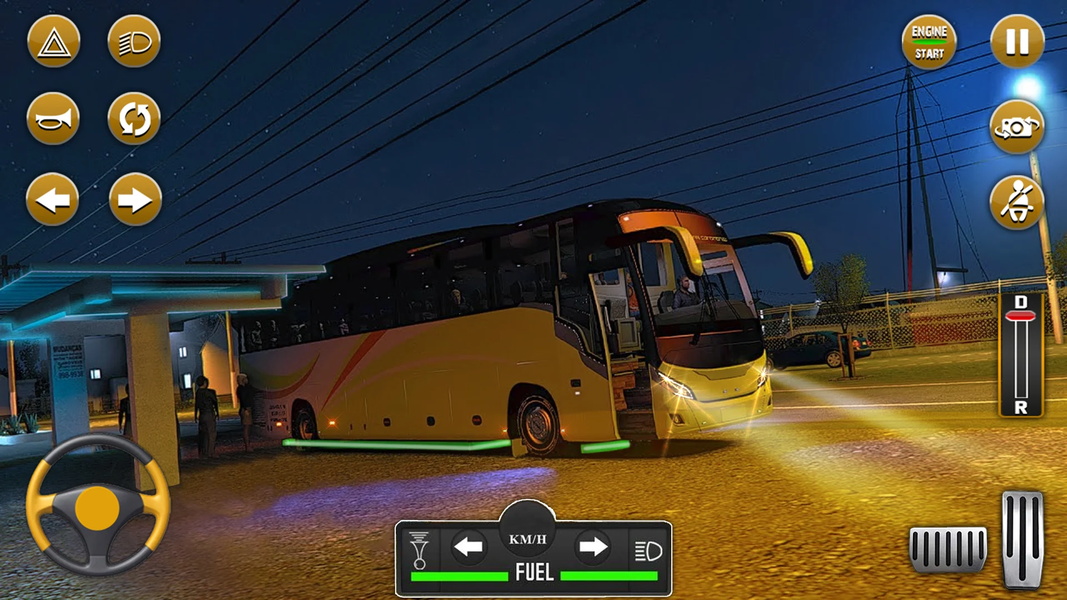 Public Coach Driving Simulator - Gameplay image of android game