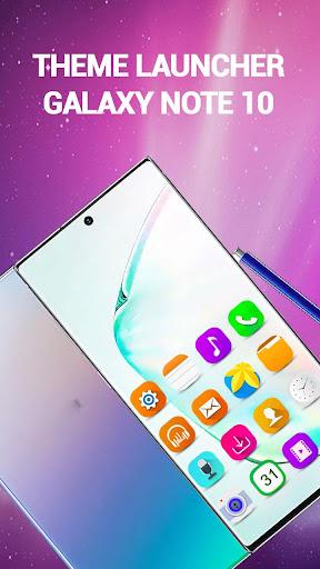 Launcher theme Galaxy Note 10 - عکس برنامه موبایلی اندروید