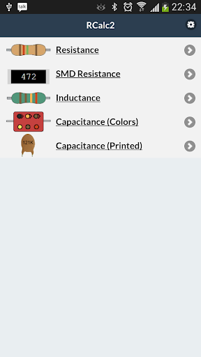 Resistance Calculator - عکس برنامه موبایلی اندروید