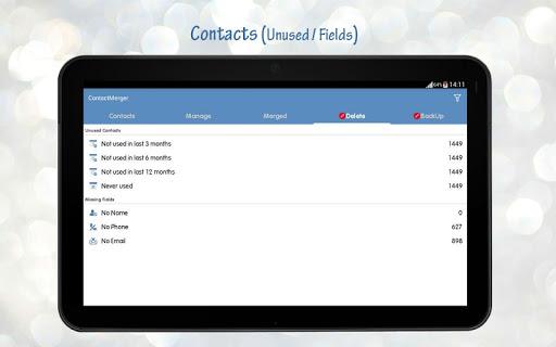 Duplicate Contact Merger - Image screenshot of android app