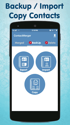 Duplicate Contact Merger - Image screenshot of android app