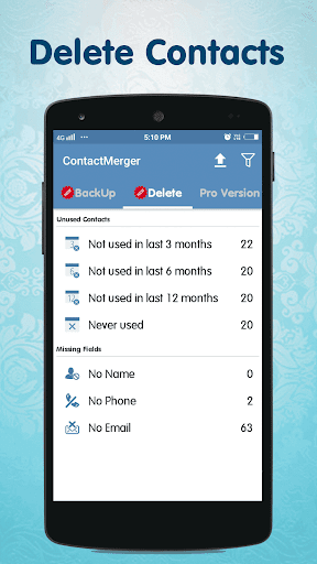 Duplicate Contact Merger - Image screenshot of android app