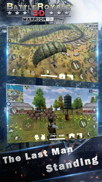 Battle Royale 3D - Warrior63 - Image screenshot of android app