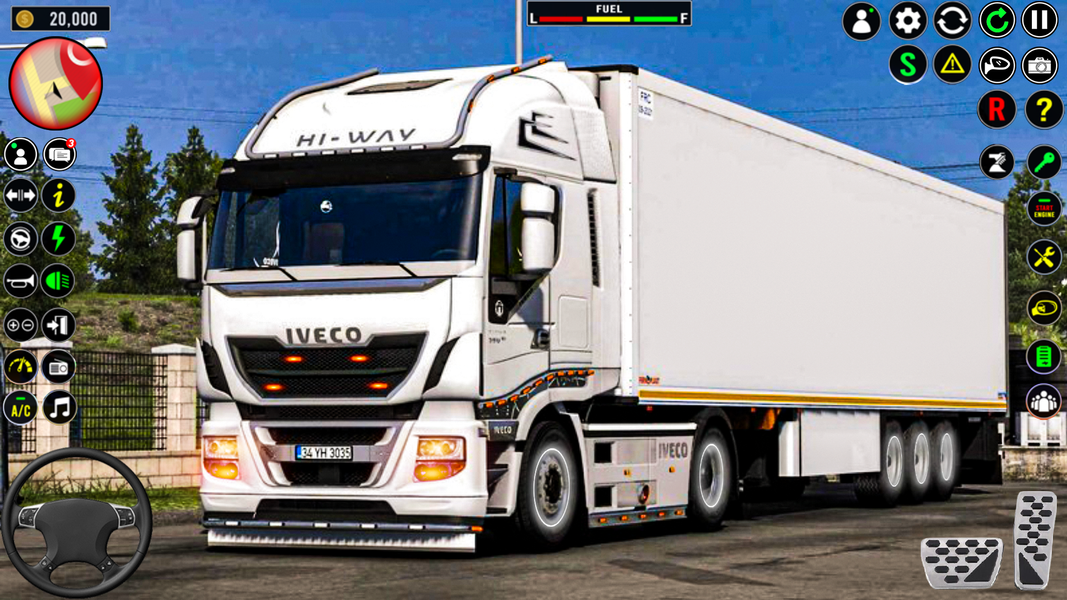 Real City Cargo Truck Driving - عکس بازی موبایلی اندروید