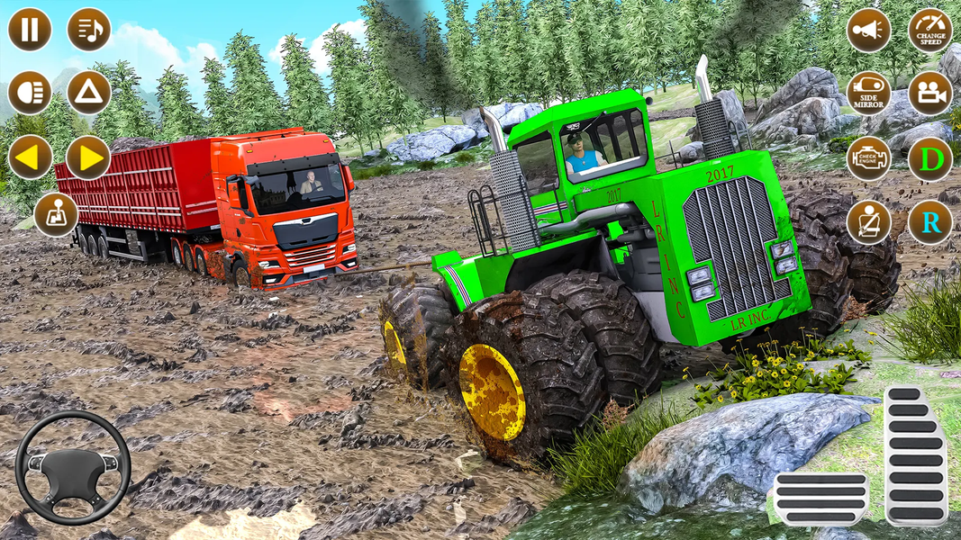Offroad Mud Truck ۳D Simulator - عکس بازی موبایلی اندروید