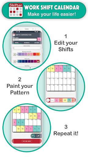 Work Shift Calendar - Image screenshot of android app