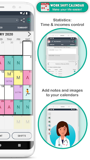 Work Shift Calendar - Image screenshot of android app