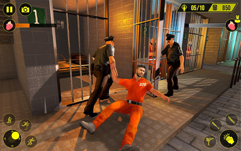 Prison Escape Jail Break Games - Gameplay image of android game