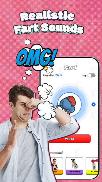 Hair Clipper: Fun Prank Sounds - عکس برنامه موبایلی اندروید