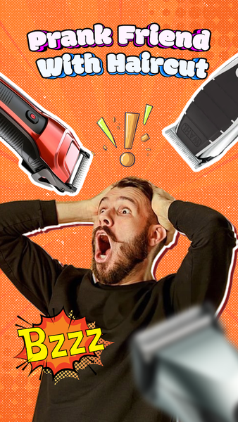 Hair Clipper: Fun Prank Sounds - Image screenshot of android app