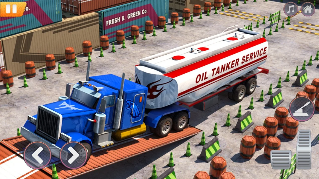 American Truck Cargo Transport - Gameplay image of android game