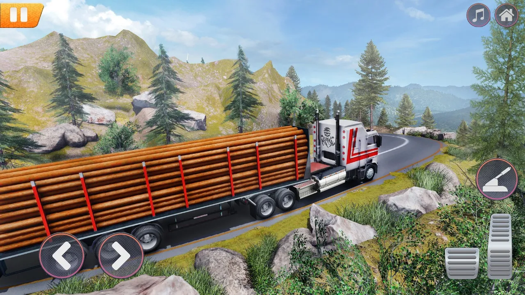 American Truck Cargo Transport - Gameplay image of android game