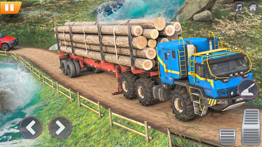 American Truck Cargo Transport - Gameplay image of android game