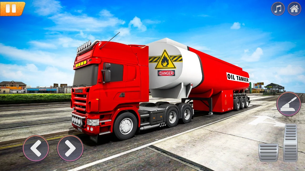 American Truck Cargo Transport - Gameplay image of android game