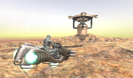 Flying Car Futuristic City - عکس بازی موبایلی اندروید