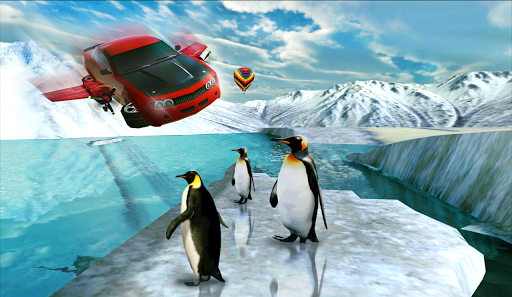 Flying Car Futuristic City - عکس بازی موبایلی اندروید