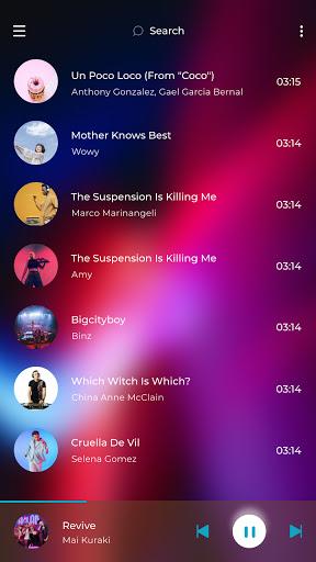 Music player - Image screenshot of android app
