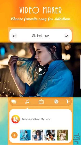 کلیپ ساز-🔥عکس به فیلم-حرفه ای - عکس برنامه موبایلی اندروید