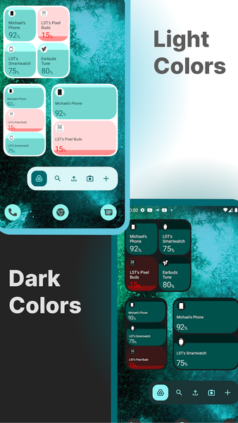 Battery Widget - عکس برنامه موبایلی اندروید