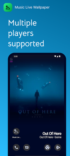 Music Live Wallpaper - عکس برنامه موبایلی اندروید