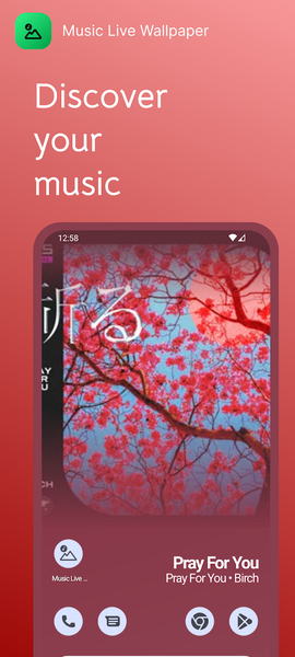 Music Live Wallpaper - عکس برنامه موبایلی اندروید