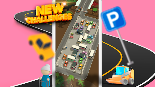 Parking Jam 3D – نجات ماشین از پارکینگ - Gameplay image of android game