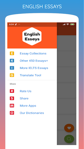 English Essays - Image screenshot of android app