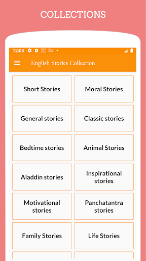 English Stories Collection - Image screenshot of android app