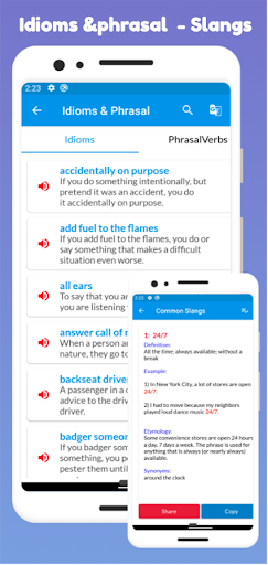 IELTS Practice Band 9 - Image screenshot of android app