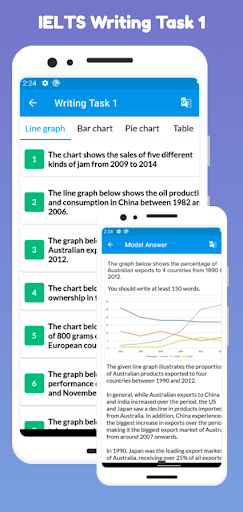 IELTS Practice Band 9 - Image screenshot of android app