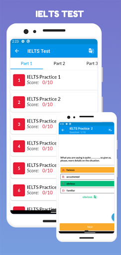 IELTS Practice Band 9 - عکس برنامه موبایلی اندروید