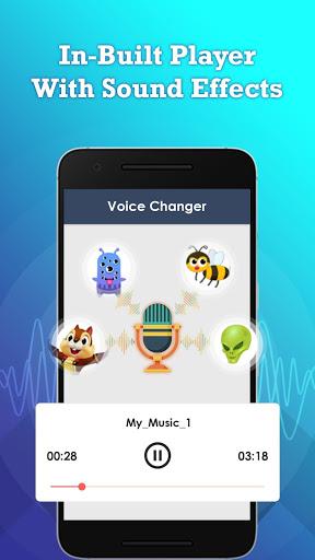 Voice Changer - Voice Editor with Sound Effects - عکس برنامه موبایلی اندروید